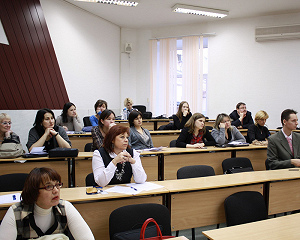 Участники круглого стола «Есть ли место академической грамотности в российском образовании?»