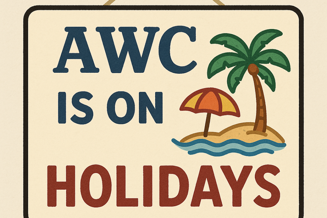Illustration for news: A break for inspiration: The Academic Writing Center wraps up the season